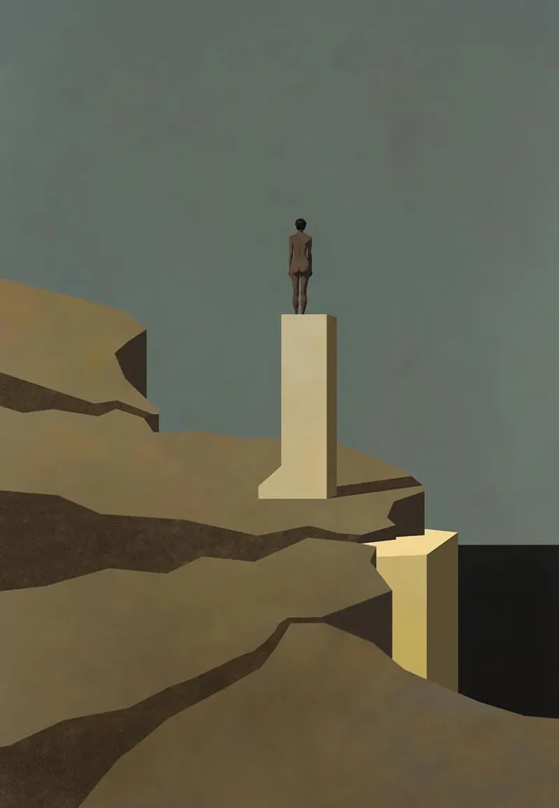 A Path with No Traces – limited edition print by Robert Fiszer