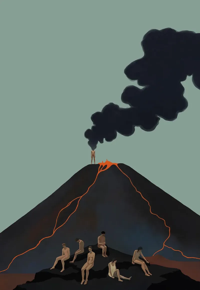 Waiting Room – print by Robert Fiszer